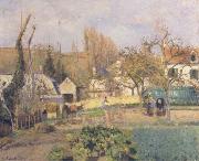 Camille Pissarro Kitchen Garden at L-Hermitage,Pontoise china oil painting reproduction